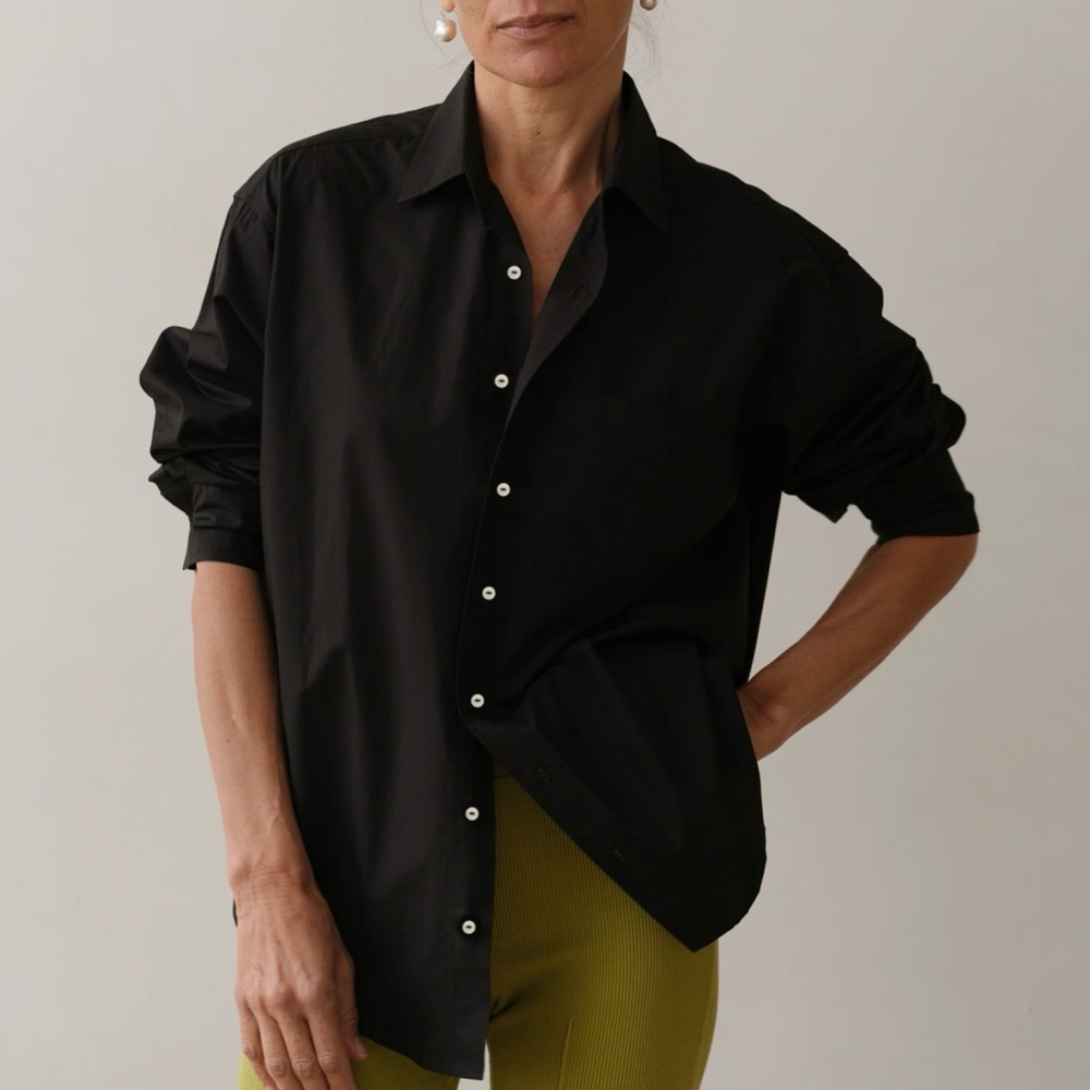 DONNI Pop Shirt | Navy